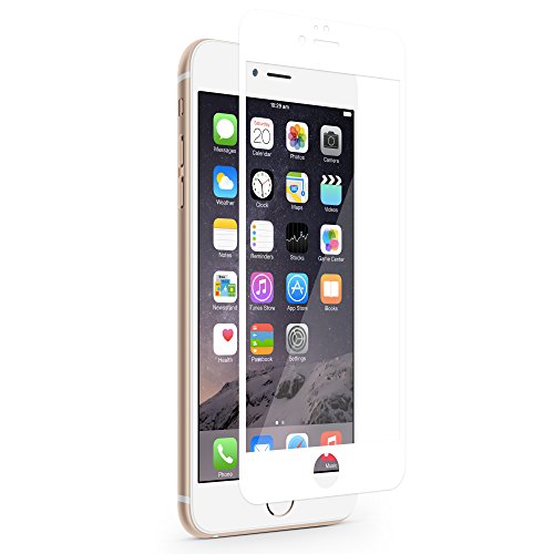 Moshi iVisor Glass - iPhone 6 Plus /6s Plus Screen Protector (Edge to Edge) - White