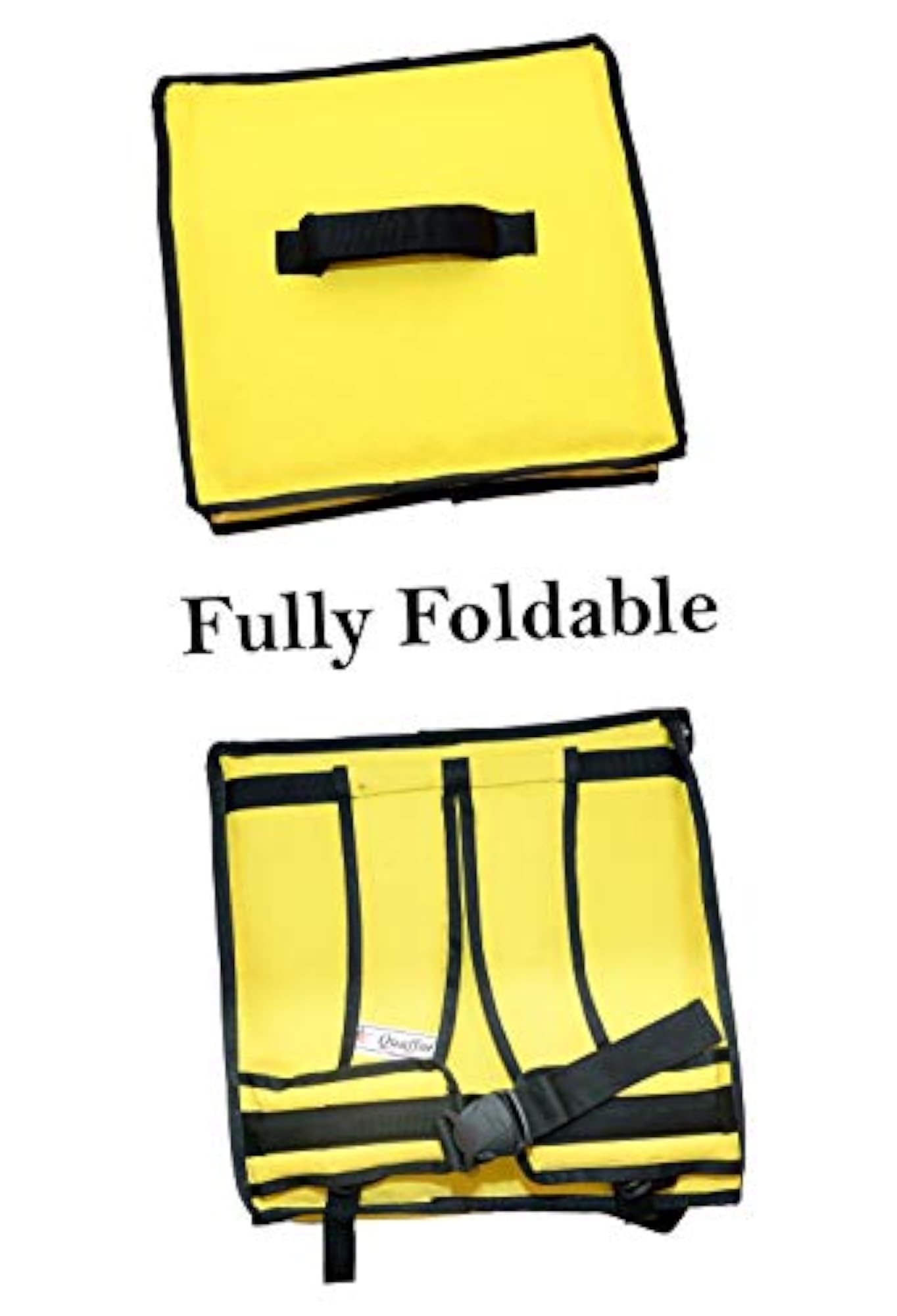 Yellow Insulated Delivery Backpack 60 LTR