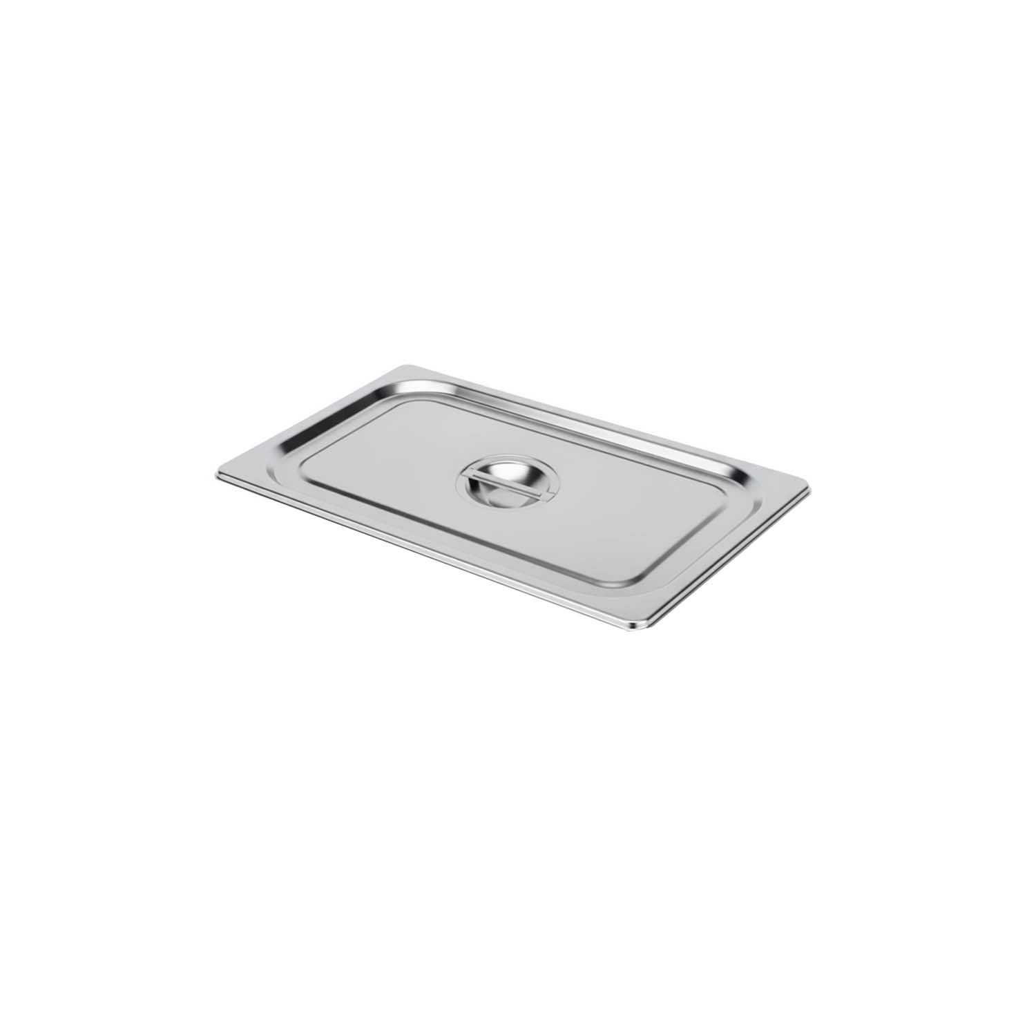 UNIQUE HOME LIVING GN 2/3 Lid Stainless Steel Gastronorm Cover, Food Warmer Tray Cover Fit for 2/3 GN Pan, Chafing Dish Catering Pan Lid for Buffet, Professional Kitchen Catering Accessories