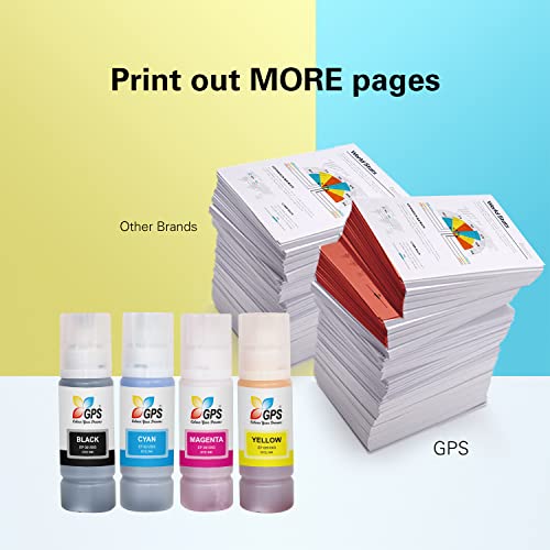 Image of GPS Colour Your Dreams 001 003 Refil dye Ink for Epson L3110, L3150, L3250, L3252 L3115, L3116, L3210, L3215, L3216, L3151, L3152, L3156, L5190, L4150, L14150, L6170, L6160 Printer (1pcs)