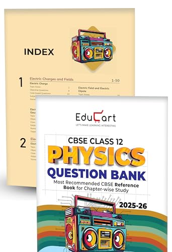 Image of Educart CBSE Question Bank Class 12 2025-26 Physics, Chemistry, Mathematics and English on New Syllabus 2025-26 (Includes Past Years Solved Questions) Set of 4 Books