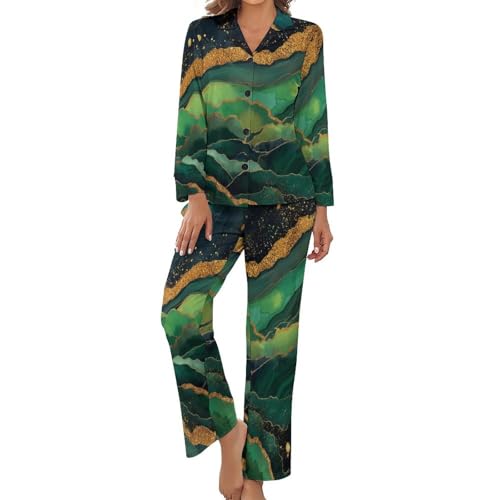 Pyjama pour femme grande taille résolvant les nuits chaudes 2 pièces