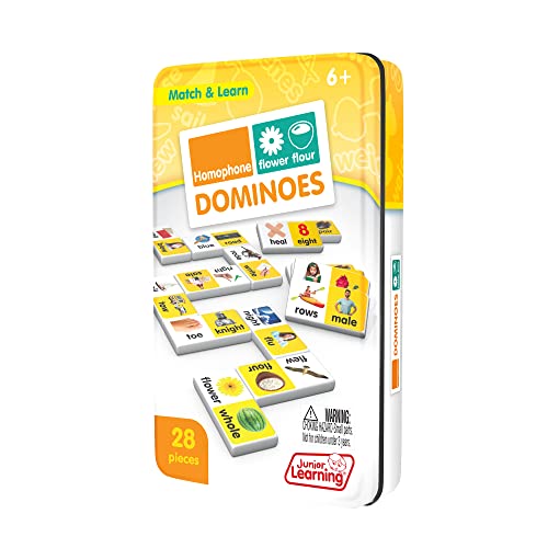 Junior Learning Homophone Match & Learn Dominoes miniatura 4
