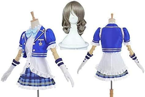 Amazon.co.jp: Opmch_cos 渡辺曜 コスプレ+ウィッグセット 衣装 ラブ