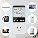 Diymore Watt Meter,Plug-in Socket Power Meter,120V Wide Range,Auto Cost Calculator,Overload Protection,Kilowatt Wattage Voltage AMP Tester,Appliance Power Usage Meter 7 Modes Display