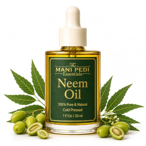 Image of TMPE Cold Pressed Neem Oil for Hair & Scalp Health - Neem Hair Oil for Dandruff, Scalp Itching & Hair Growth | Also for Skin Care & Plants - 30ml