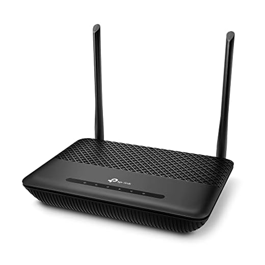 TP-Link TD-W9960v WLAN Telefonie VDSL DSL Modem Router (300 Mbit/s a 2,4GHz, VDSL-Vectoring 100Mbit/s, komp. mit Telekom/1&1/Vodafone/O2, DECT Basis und Mediaserver, nur für Deutschland)schwarz