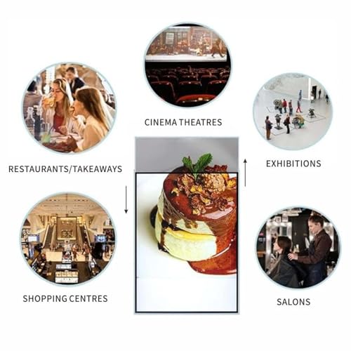 Image of QAILUX A3 Slim Glowing Poster Frame with Led Light Advertising Super Thin Frame Board Display Inner Film Exchangable for Restaurant Cafe Beer Bar Shop