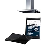 Today   Filtre Universel à Charbon Actif pour Hotte de Cuisine 40x100 cm – Découpable, Anti Odeur, Retient Graisse & Humidité – Sécurité et Qualité Italienne
