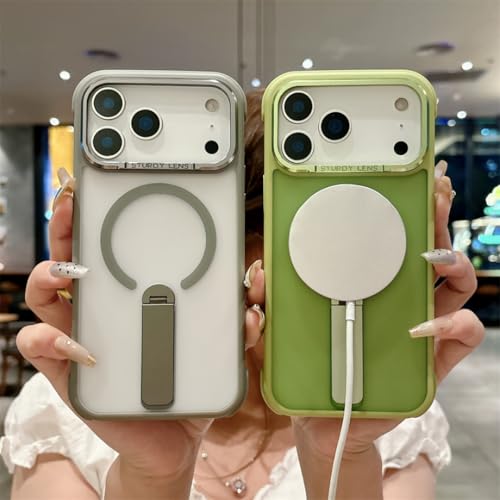 Coque mate iPhone 17 Pro Max verte pour sécuriser vos déplacements