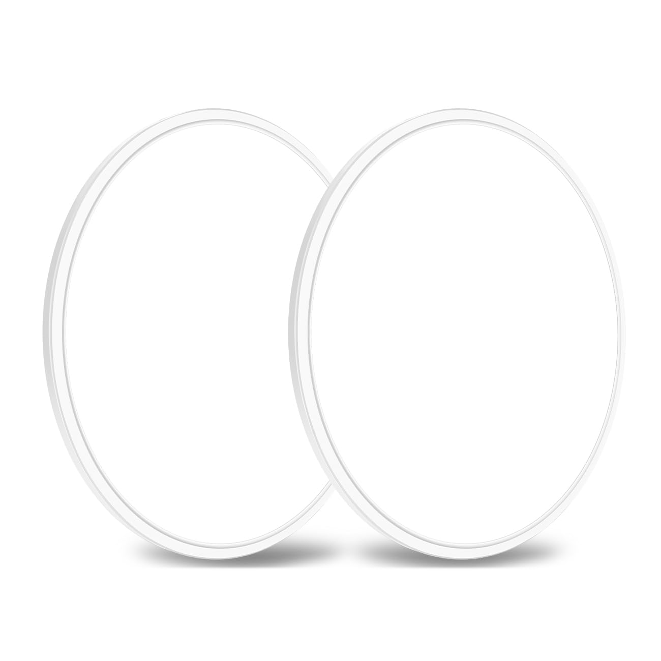 Photo 1 of 2PACK Flush Mount LED Ceiling Light Fixture Black, 15.8Inch 36Watt, Dimmable & 3000K-4500K-6000K 3 Color Selectable Ceiling Lamp 4000LM Low Profile Ceiling Light for Kitchen Bedroom Hallway, White White 15.8Inch-2pack