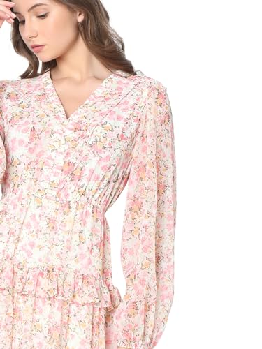 Image of VERO Moda Midi Fit and Flare Dress for Women
