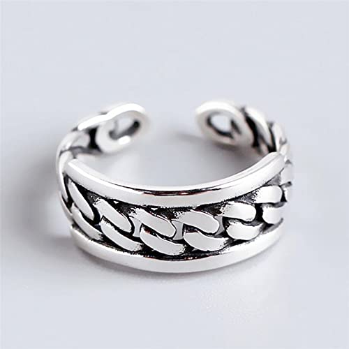 Anneau réglable pour les femmes bague S925 resizable opening