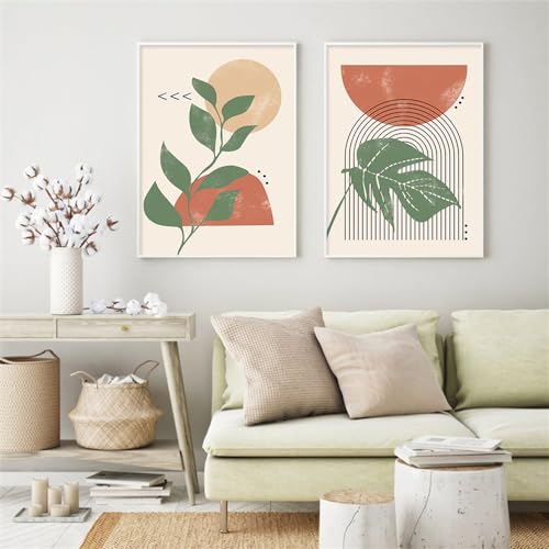 Cuadros de estilo boho de 30x50cm sin marco ideales para personalizar tu decoración 2