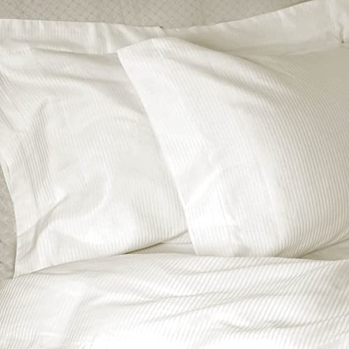 Manifattura Tessile Sábanas de raso satinado mate Baguette - Marfil, 140 x 200 cm, plaza y media francesa Cover