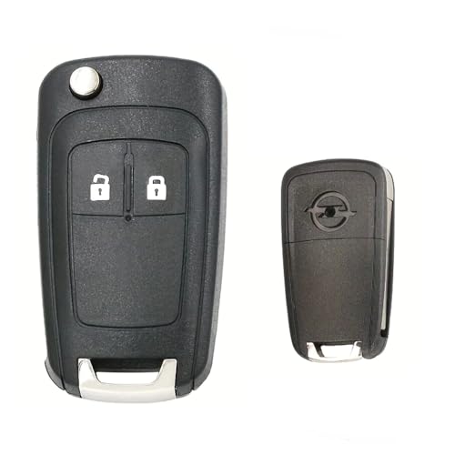 Télécommande 2 Boutons pour Opel Vauxhall Astra H J Insignia Adam Vectra C Corsa D