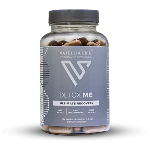Image of Vatellia Life New from Detox Me - Boosts Energy Sulfite Elimination - Supports Digestion & Gut Health - Vitamin K2 (MK-4), Plus B12, Folate - 60 Day Supply - Supplement for Men and Women - 120 Count