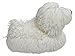 Zugar Land Soft Shaggy Puffer Dog Toy (1 White) (8