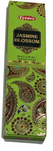 Sharvgun Velvet Series Jasmine Blossom Incense Sticks Agarbatti Box 12 Packs Of 10 Sticks In A Box, Home Frangrances #TOP18