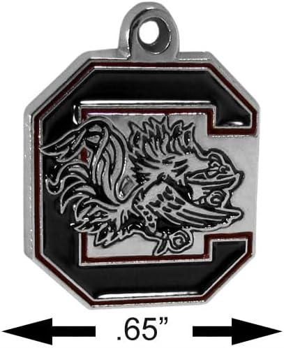 NCAA Siskiyou Sports Womens South Carolina Fighting Gamecocks Euro Bead Earrings One Size Team Color - Image 4