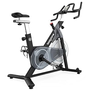 Vélo d&rsquo;appartement Spinning avec connectivité Apps – Vélo d&rsquo;appartement avec volant d&rsquo;inertie et frein magnétique – Vélo spinning intelligent DS25+ Bodytone