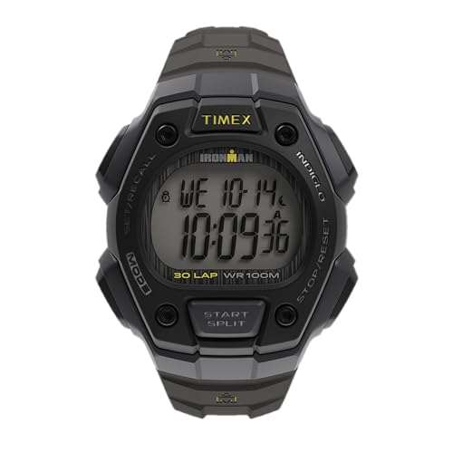 Image of TIMEX Digital Men's Watch (Black /Yellow Dial Colored Strap)