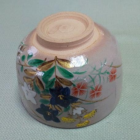 Amazon.co.jp: A 74 茶道 茶碗 乾山秋草閑粋作 (品) : ホーム＆キッチン