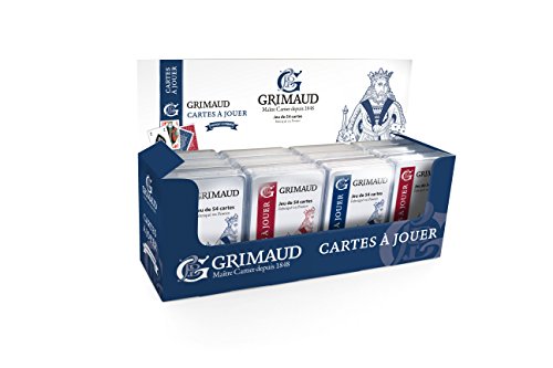 Carta Mundi-54 Cartes Cristal GRIMAUD, 184811