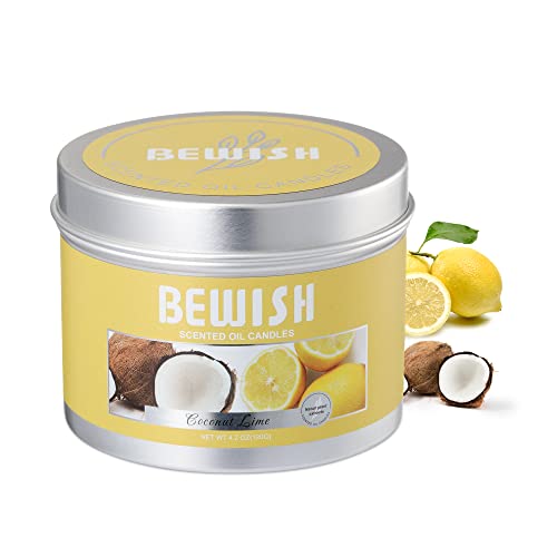 Vela de Masaje Aromática Vela Baja Temperatura, Aroma de Coconut Lime Cera de Soja Vegetal Natural -120g Cover