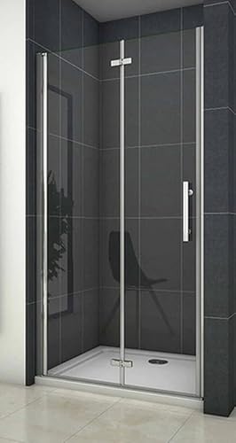 Duschkabine Duschtür Nischentür Dusche Schiebetür Drehtür Schwingtür Doppel Doppel G.70-160cm,H180/190/185/195/200cm,5/6/8mm glas