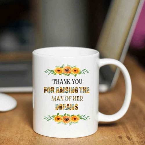 Generic Funny Gift Thank You Mom For Raising The Man Of Her Dreams thumb #3