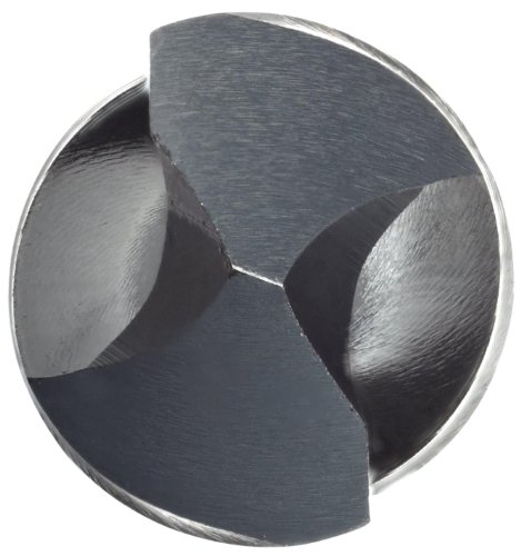 Cleveland 950E High Speed Steel Extra Long Length Drill Bit, Black Oxide, Round Shank, 118 Degree Notched Point, 1/4" Dia. X 8" Lg (Pack Of 1) #TOP2