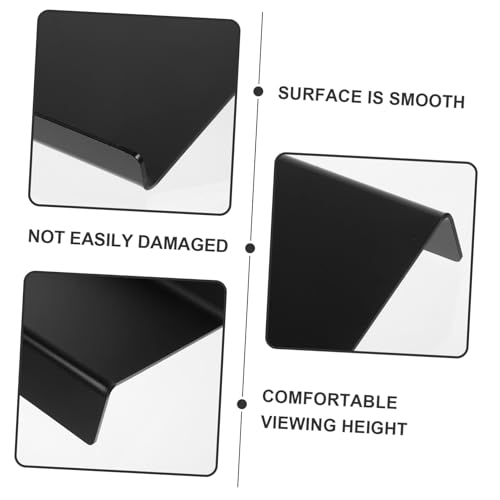 Support de Clavier Acrylique Incliné : Modèle Compact Noir et Antidérapant Ergonomique