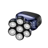 Wyklaus Bald Men: Rechargeable 5-in-1 Shaver Kit for Head, Face and Body