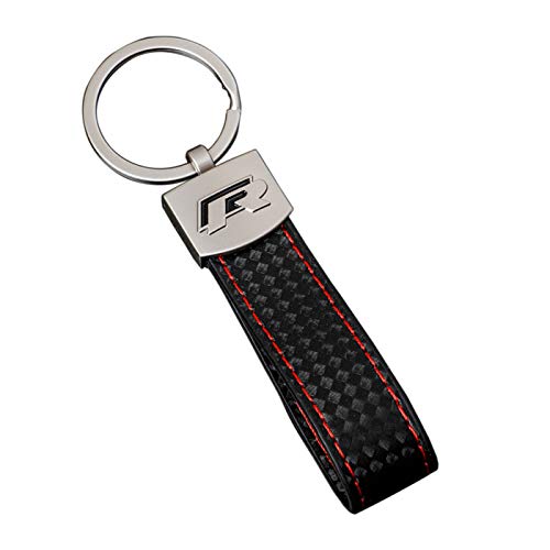 PU Leather Car Logo Keychain (R BLACK) PU Leather Car Logo Keychain (R BLACK)