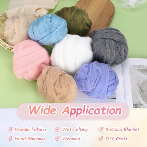 Laine à feutrer gris clair 100g pour créer vos décorations maison DIY