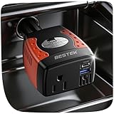 BESTEK 150W Power Inverter 12V to 110V Voltage Converter Car Charger Power Adapter...