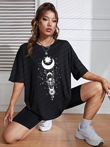 Image of Kvinner Women's Solid Oversized Fit T-Shirt