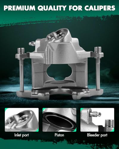Image of SCITOO Front Right Brake Caliper Without Bracket 184035 Compatible For Buick For Electra 1971-1976,For Buick For Estate Wagon 1971-1976,For LeSabre 1971-1976,For Riviera 1971-1976