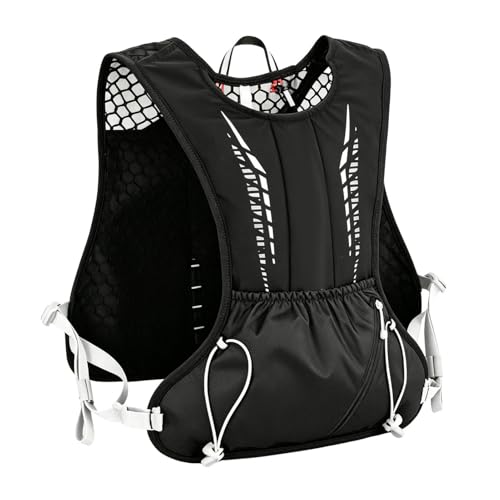 Chaleco para correr hombre con correa ajustable y material transpirable 2