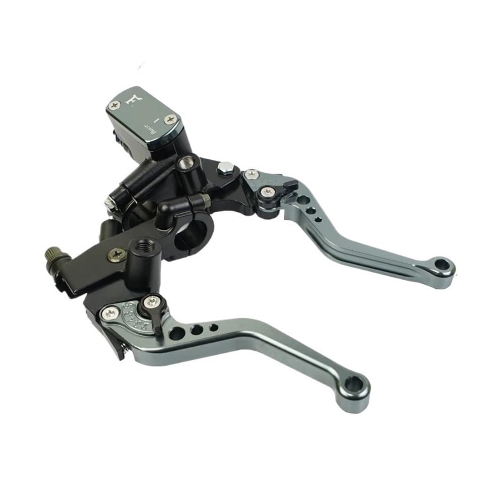 Dagmara Titanium Shorter Drum Brake Cable Clutch Line Master Cylinder Lever Set Universal For For 22Mm Motorbike Accessories