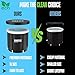 Arctic Performance® Ice Bath Tub for Recovery - XL Cold Water Therapy Tub for Athletes and Cold Plunge - 5 Layers Portable Outdoor Ice Bath Plunge Pool - Black 360L