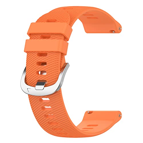 6 correas de silicona para Garmin Vivoactive 6 42mm miniatura 3