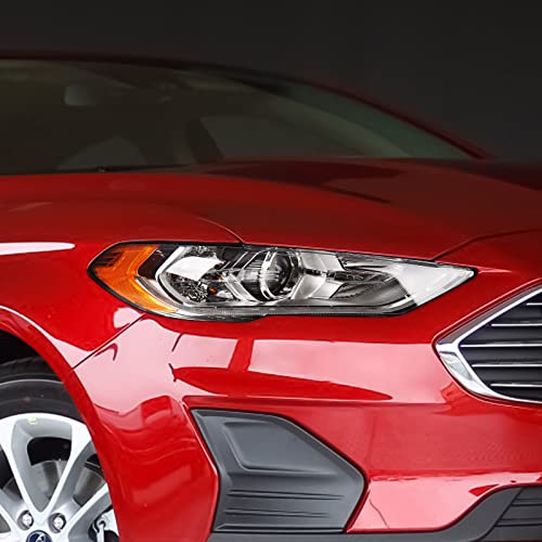 Fione For Ford Fusion Headlight Assembly 2017 2018 2019 2020 Halogen Projector Headlamp Replacement Chrome Housing Front Lamp Right Passenger Side Rh Hs7Z13008G #TOP1