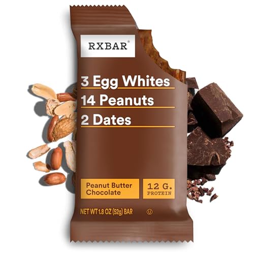 Rxbar Protein Peanut Butter Chocolate 12 Bars, 1.83 oz (52 g) Each