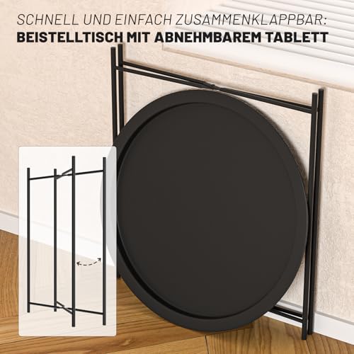 Table d'appoint d'extérieur pour balcon terrasse et camping pliable solide