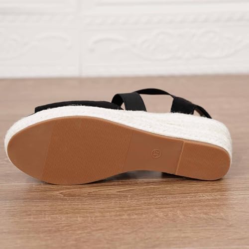 Sandales compensées espadrilles légères pour vos vacances et sorties plage