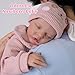 Milidool Lifelike Reborn Baby Dolls- 18-Inch Realistic Poseable Newborn Baby Girl Dolls,Soft Cloth Body Real Life Baby Doll with Gift Box for Kids Age 3 +