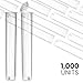 Packlahoma 116mm Clear Pop Top Tubes 1000 Qty. (Clear)
