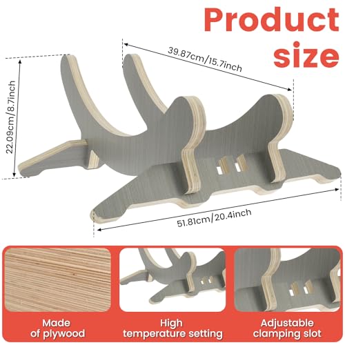 2Pcs Wooden Bike Stand, Wooden Bike Stand Floor, Craft Wooden Bike Stand Wooden Bicycle Storage Rack Space Saving Bicycle Display Stand Indoor Bike Stand Floor Bicycle Rack for Apartment Office Garage